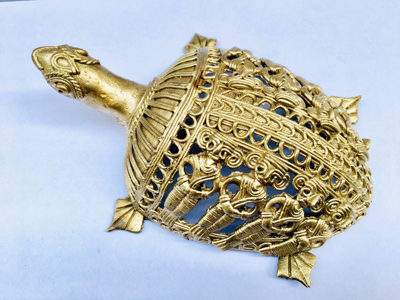 handmade pledge HP63 Decorative Showpiece  -  6.4 cm(Metal Alloy)