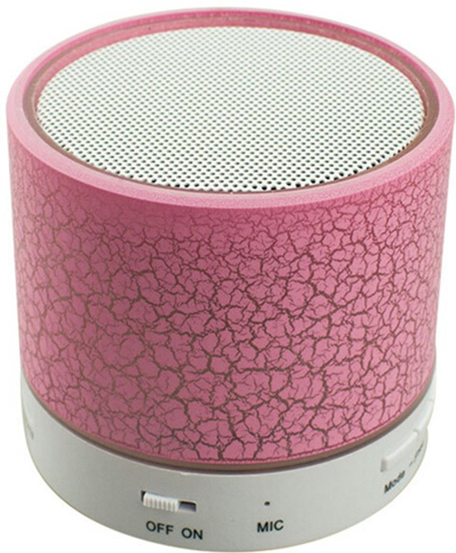 aminaenterprises Portable Bluetooth Mobile/Tablet LED Light (Compatible only with Music) (Pink) Speaker Mod(Compatible only with  Music)