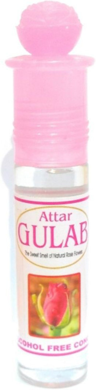 INDRA SUGANDH Gulab~ Rose Attar Roll On For Unisex (6 ML) - Pure Natural Premium Quality Perfume (Non-Alcoholic) Floral Attar(Rose)