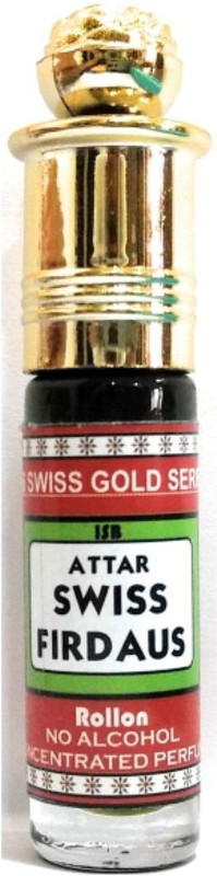 INDRA SUGANDH Swiss Firdaus Attar Perfumes For Men 24 HOUR'S LONG LASTING PERFUME 100% Original UAE Herbal Attar(Jannat ul Firdaus)