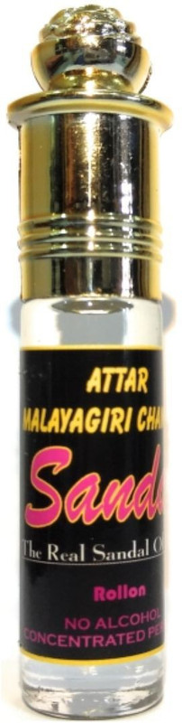 INDRA SUGANDH Attar Real And Classic Malayagiri Chandan SandalWood Sandal Attar Chandan Long Lasting Original Chandan Attar 24 Hours Long Lasting Fragrance Herbal Attar(Woody)