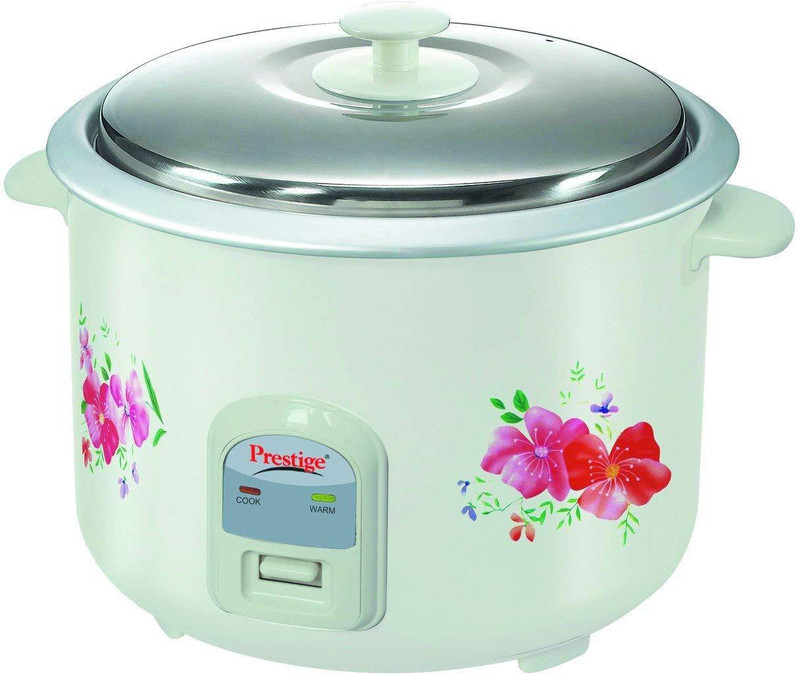 Prestige PRWO 2.8-2 Electric Rice Cooker(2.8 L, Silver)