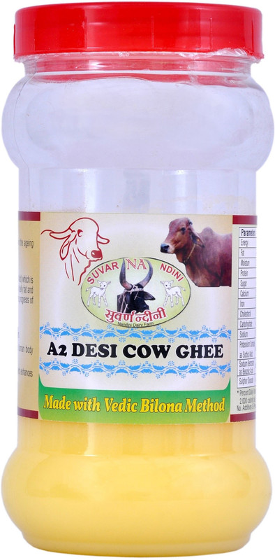 suvarnandini Pure A2 Desi Gir Cow Ghee 250 g Plastic Bottle
