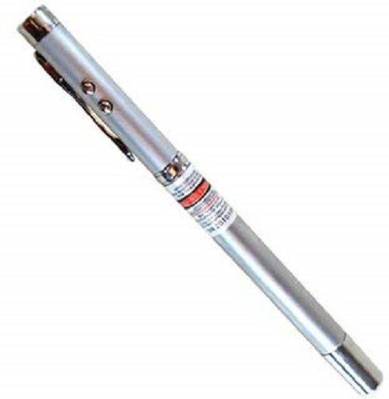 ganapati 4in1 red laser pen light pointer ferule LED torch(600 nm, Red)
