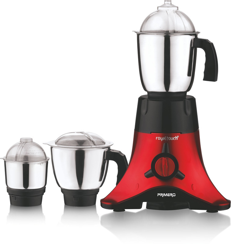 ROYAL TOUCH NA PRIMERO 1000 Mixer Grinder(CHERRY, 3 Jars)