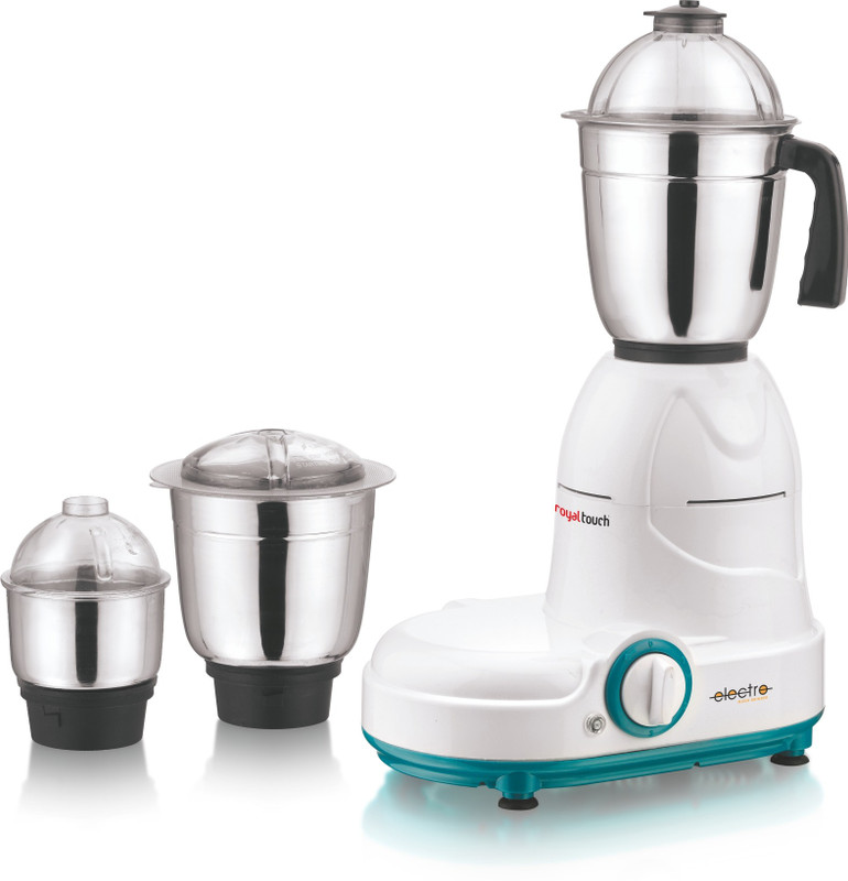 ROYAL TOUCH NA ELECTRO 600 Mixer Grinder(White, 3 Jars)