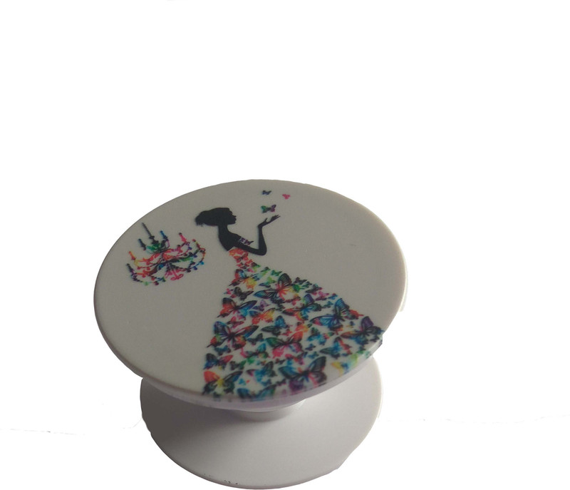 surana enterprises MultiColor Girl Printed Mobile Grip Holder and Stand Mobile Holder