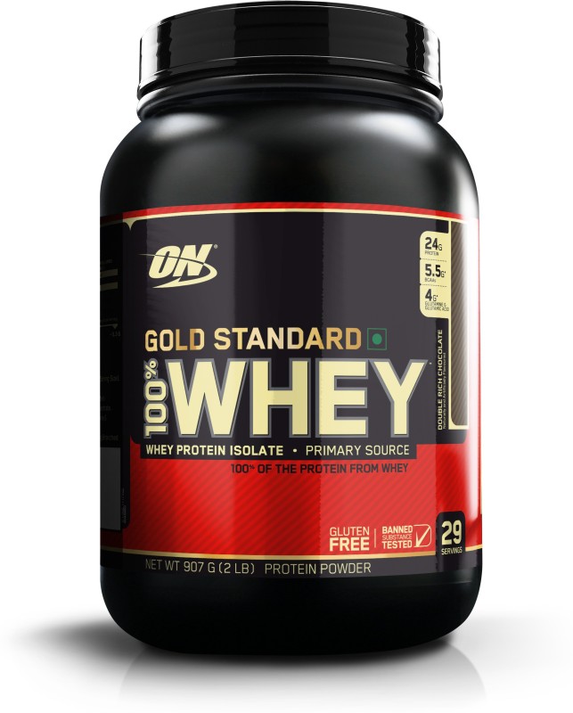 Optimum tion Gold Standard 100% Whey Protein(907 g, Double Rich Chocolate)