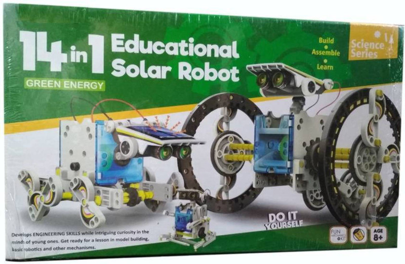tysm creation 14 in 1 Solar Energy Robotics Do it Yourself Kit Board Game(1 Pieces)