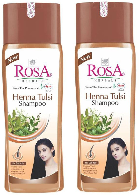 rosa Heena Tulsi Shampoo 500 ML(Pack of 2)(500 ml)