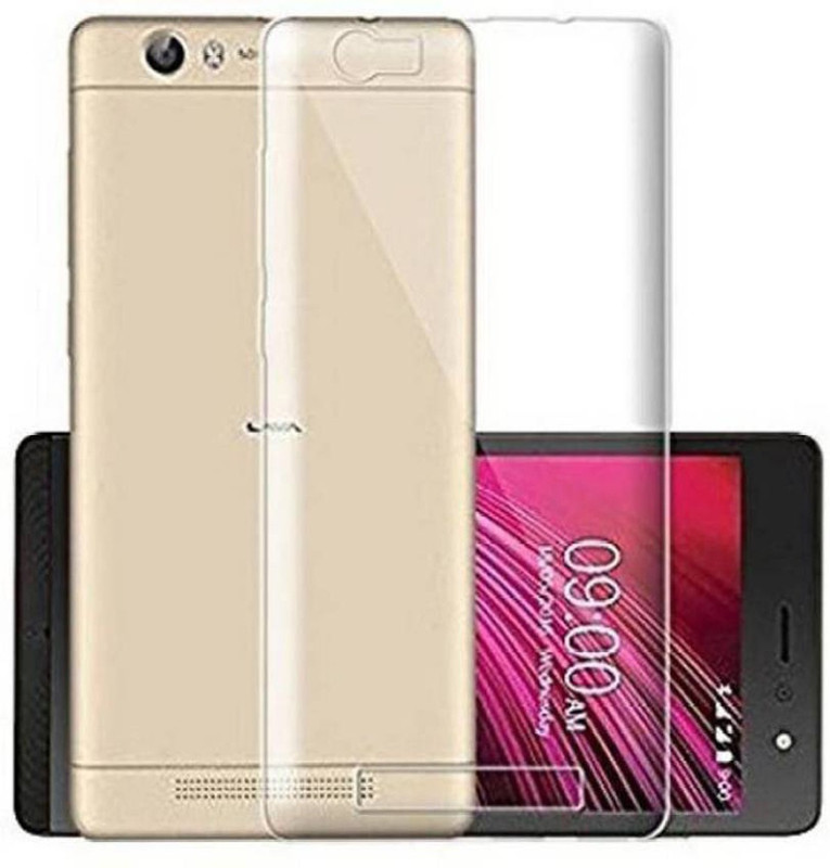 creative splash Back Cover for Lava A97 4G(Plain, Silicon)