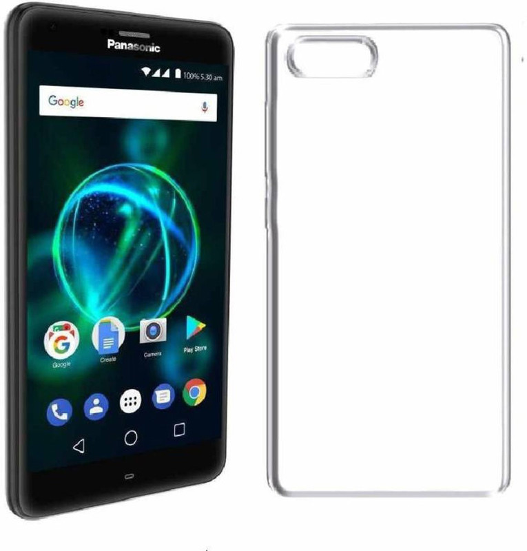 creative splash Back Cover for Panasonic P55 Max(Plain, Silicon)