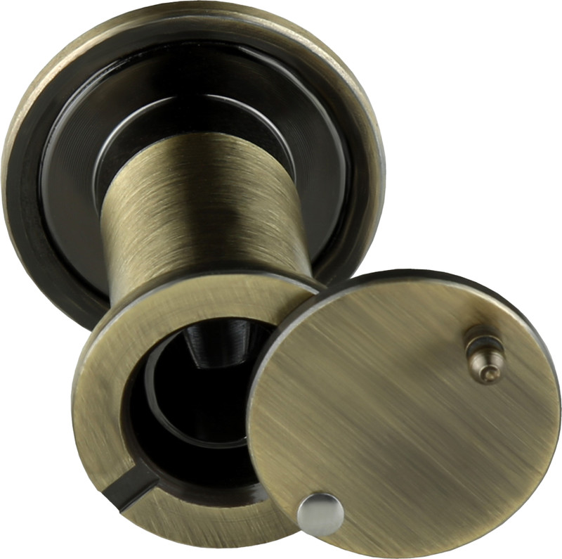 eye berry White Metal Wide Angle Door Viewer(220 degree)
