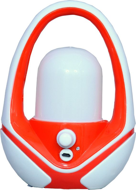 sahi kamandal 111 RECHARGEABLE LED CAMPING PICNIC LANTERN studying cookingLED LIGHT 360 DEGREE LIGHT LONG BATTERY BACKUP with charger Emergency Light(Red)