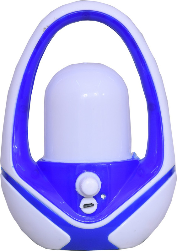 sahi kamandal 111 RECHARGEABLE LED CAMPING PICNIC LANTERN studying cookingLED LIGHT 360 DEGREE LIGHT LONG BATTERY BACKUP with charger Emergency Light(Blue)