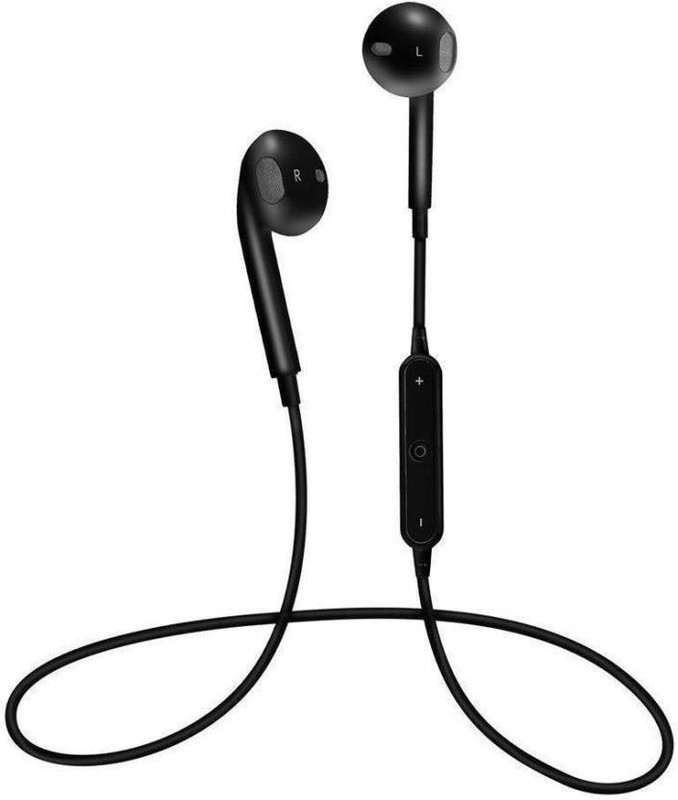 mobicell S6 Sports In-Ear Bluetooth 4.1 Earphpone with Wireless Bluetooth Headset with Mic(Black, Over the Ear)