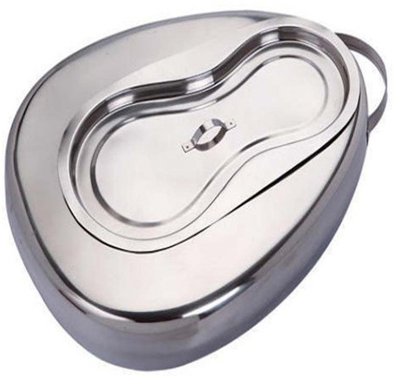 vittico Urine Pot(300 ml Silver)
