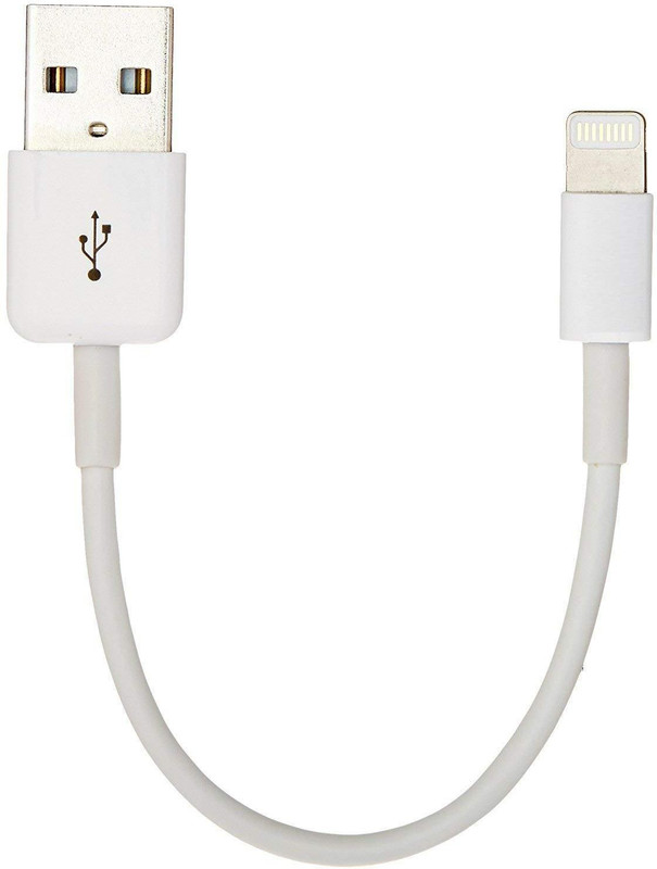 aironx 8-Pin Connector to USB Cable & Data Sync Cable 1 m Lightning Cable(Compatible with all, White, Sync and Charge Cable)