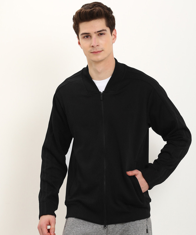 adidas full sleeve solid men's jacket