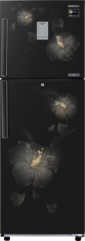 Samsung 251 L Frost Free Double Door 3 Star Convertible Refrigerator(Rose Mallow Black, RT28M3983B3/HL) Samsung 251 L Frost Free Double Door 3 Star Convertible Refrigerator(Rose Mallow Black, RT28M3983B3/HL)