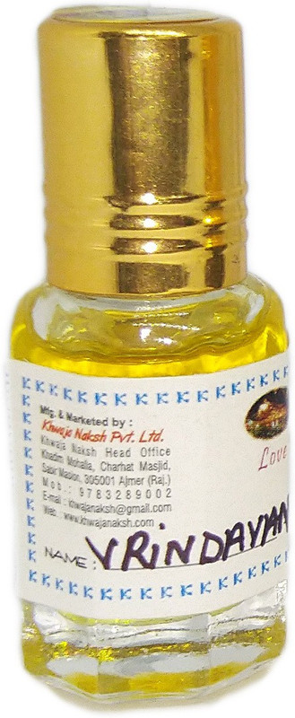 Khwaja Naksh Vrindavan 5g Floral Attar(Saffron)