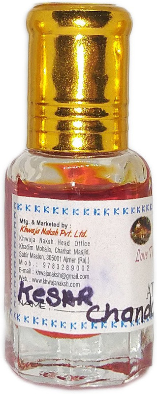 Khwaja Naksh Kesar Chandan 5g Floral Attar(Jannat ul Firdaus)