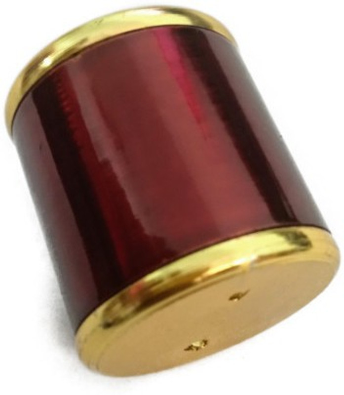 anek goods Gold, Maroon Curtain Knobs, Rod Rail Bracket(Pack of 8)