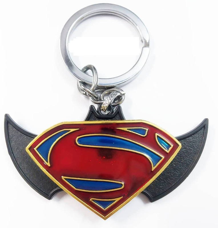 Batman superman keychain top