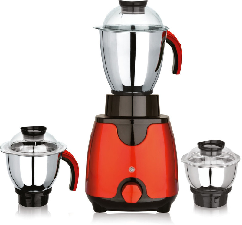 padmini GRAVITY METALLIC 1000 Mixer Grinder(METALLIC ORANGE, 3 Jars)