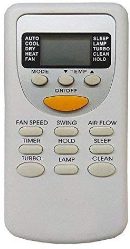 aironx Universal AC Remote Control Compatible with Split AC (Pack of 2) Remote Controller(White)