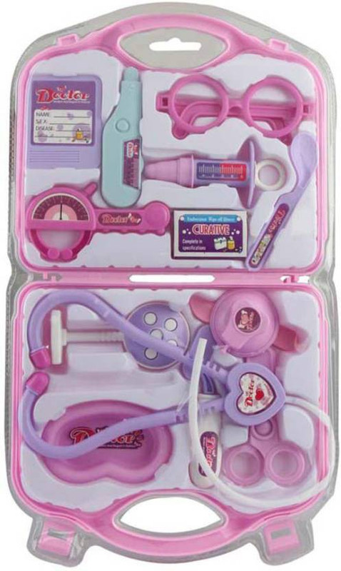 oongly Doctor Play set toys For Kids | Doctor Set Suitcase Toy With Medical Accessories, Equipments For Kids