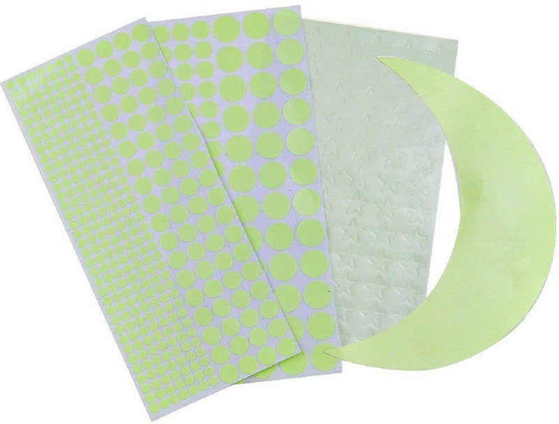 creative kraft Medium Night Glow Self Adhesive Wall Stickers  Sticker(Pack of 3)