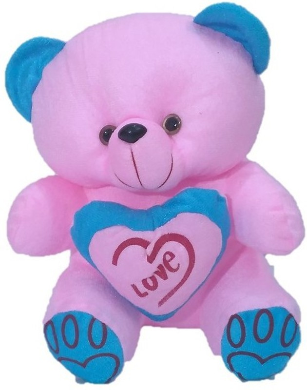 mile fashion Teddy bear soft toy 40cm pink for kids  - 20 mm(Pink)