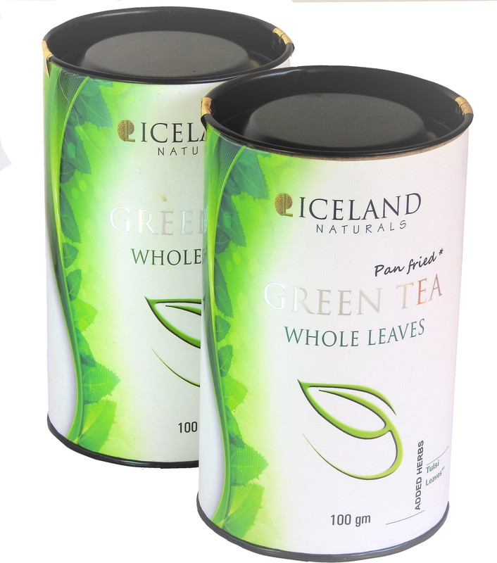 iceland naturals TULSI TEA Tulsi Green Tea Tin(200 g)