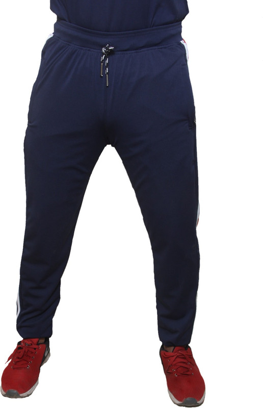 star face collection Striped Men Black Track Pants
