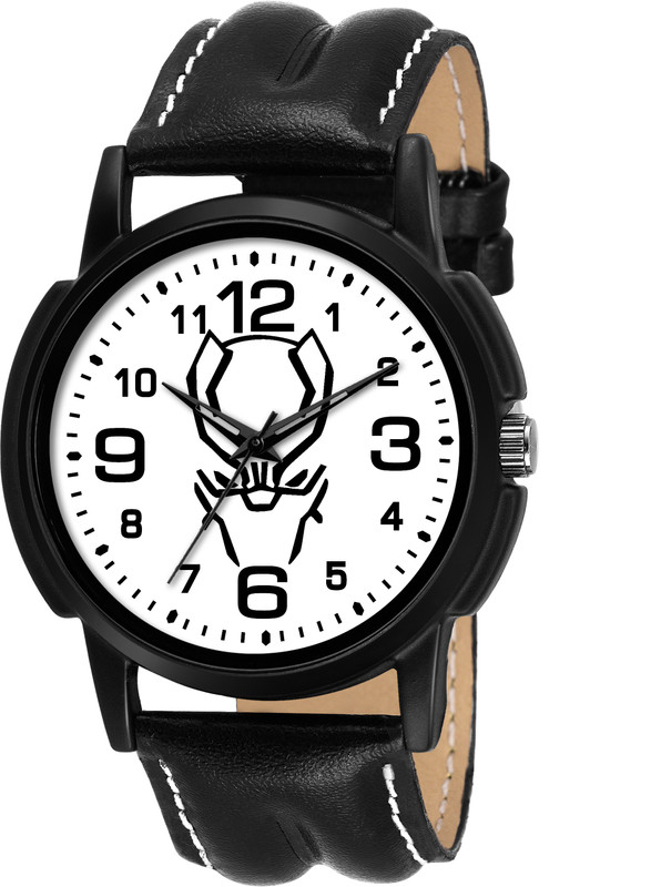 factor FR-G613-PANTH404-WH Super Premium Black University Collection Analog Watch  - For Men