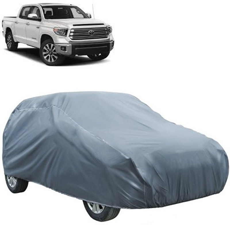 royalrich Car Cover For Toyota Tundra (Without Mirror Pockets)(Grey)