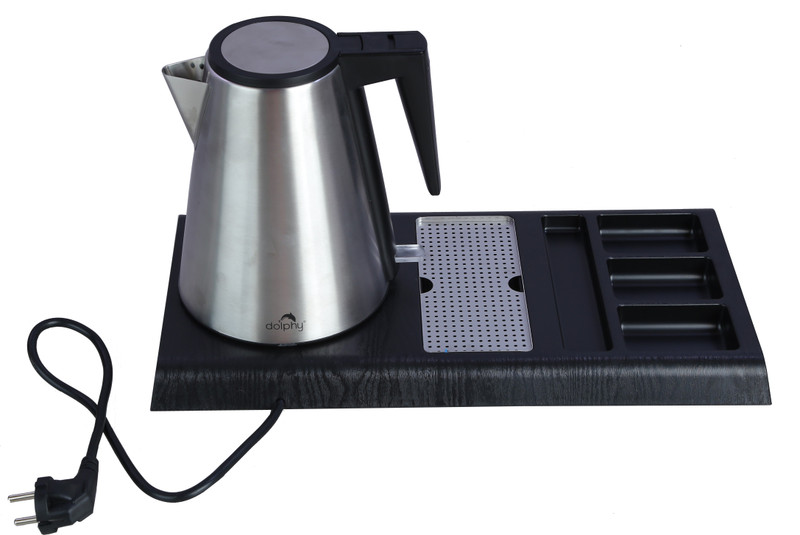 Dolphy Tray Sets With 1.2 Litre Electric Kettle(1.2 L, Silver)