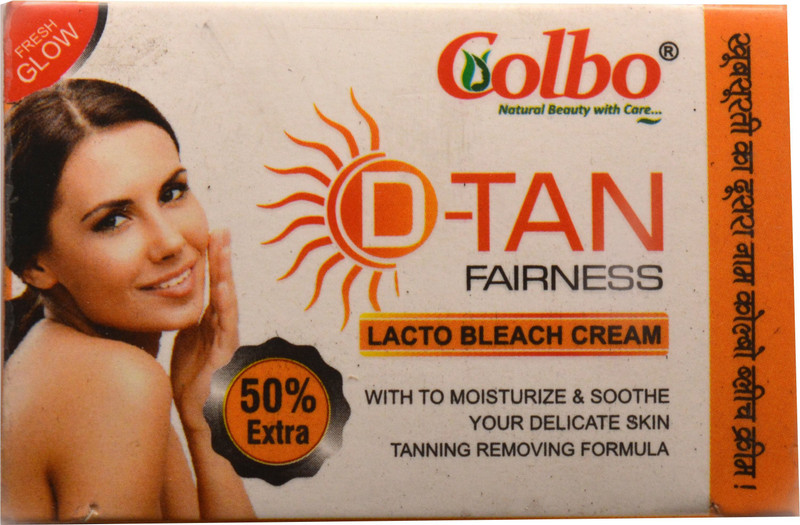 colbo d tan fairness lacto bleach cream(264 g)
