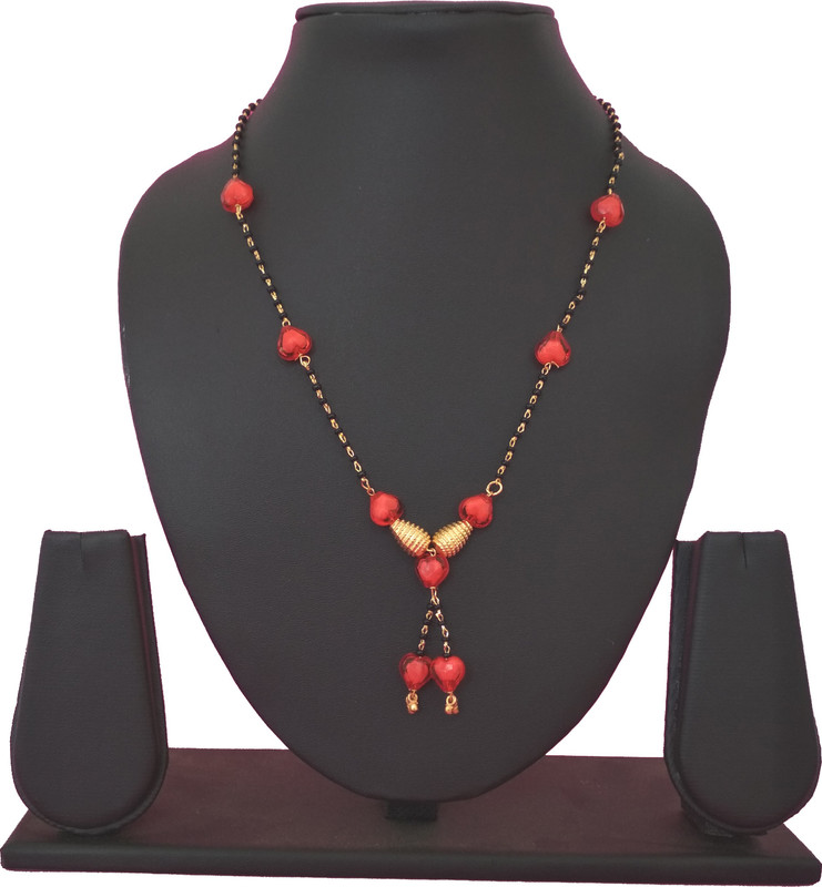sungold designer and stylish and love sine alloy mangalsutra Copper, Alloy Mangalsutra