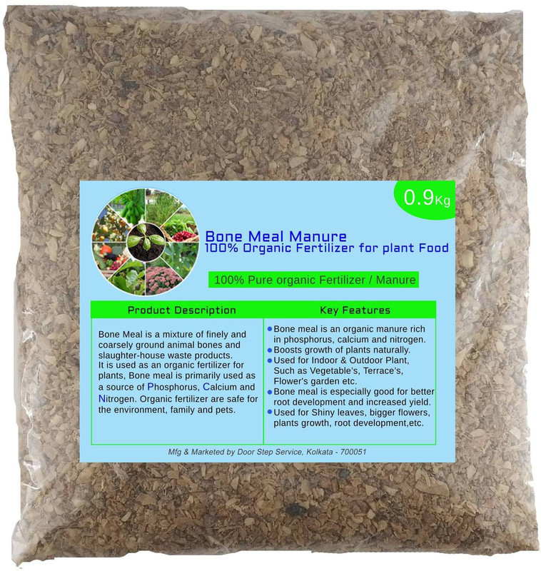 door step service Bone meal Manure 100% Organic Fertilizer for plant Food Soil Manure(900 Powder)