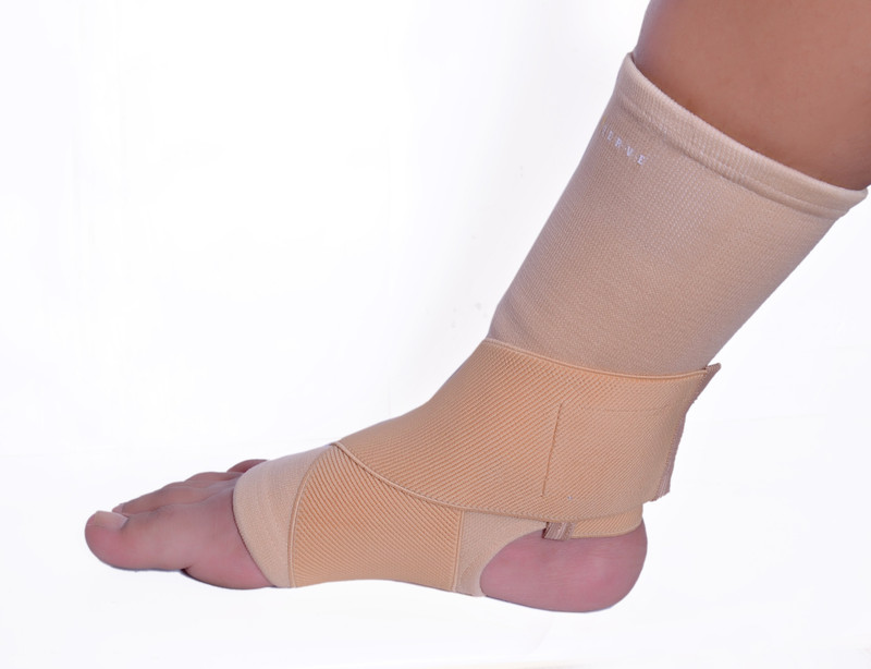 miserve Active anklet with ankle binder Ankle Support(Beige)