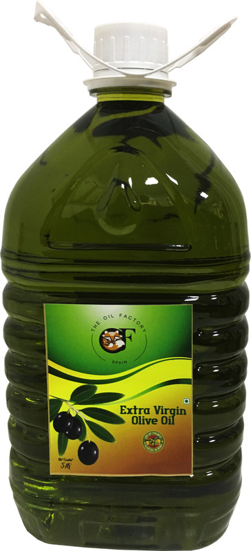 The Oil Factory EXtra Virgin Olive Oil Plastic Bottle(5 L)