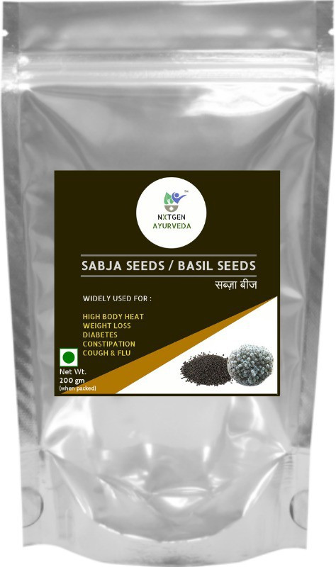 nxtgen ayurveda Sweet Basil Seeds(200 g)