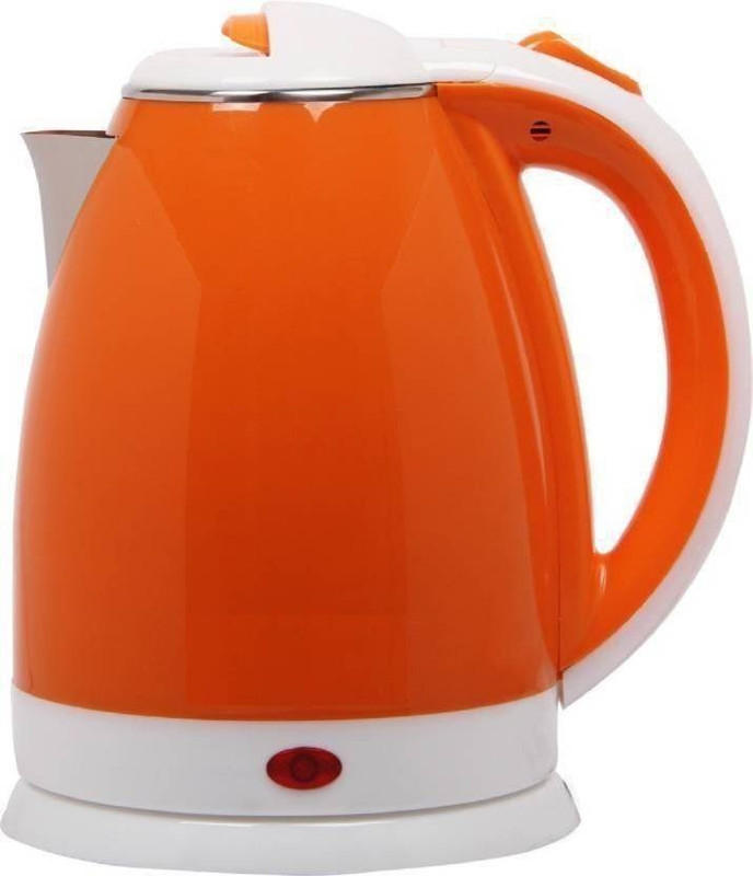 EMMKITZ Dual Coated Orange Kry-stal Electric Kettle Electric Kettle(1.8 L, Orange)
