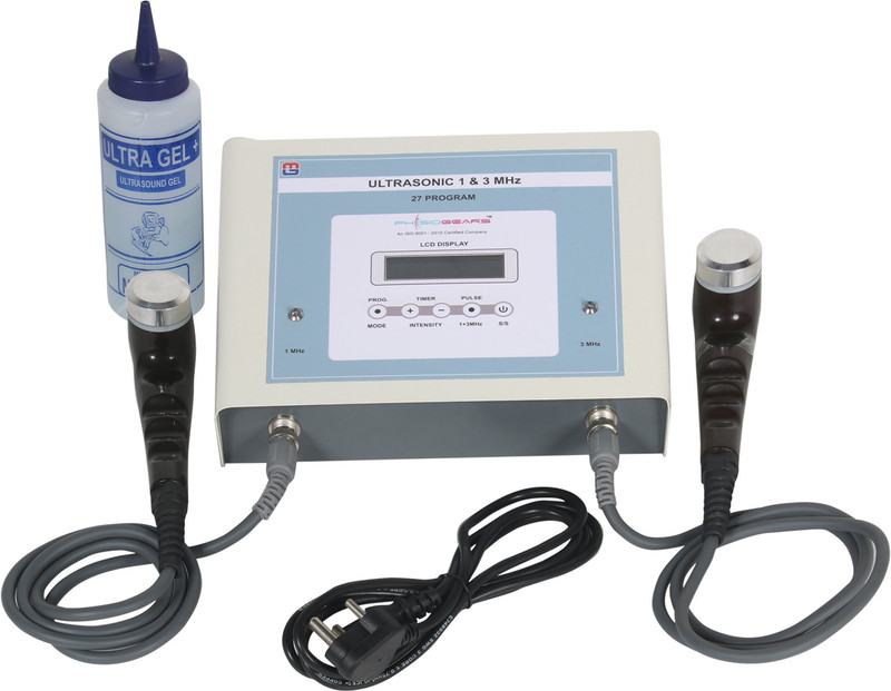 PHYSIOGEARS ULTRASONIC MACHINE WITH 27 PROGRAME PHYSIOTHERAPY Electrotherapy Device(MG-07)