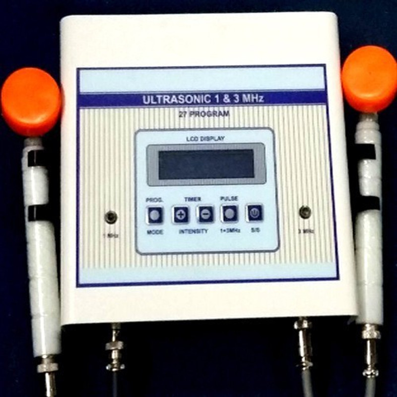 PHYSIOGEARS ULTRASONIC 1 MHZ + 3 MHZ PHYSIOTHERAPY Electrotherapy Device(MG-08)