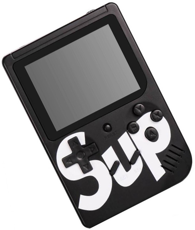 AMJ Sup Game Box 400 in 1 (Support external Gamepad Double Against) SUP_003 8 GB with 400(Multicolor, NOTE: 1. Before connect to a TV, make sure that your TV and the unit are turned off. 2. Switch the channel on TV to the Audio/video channel.)