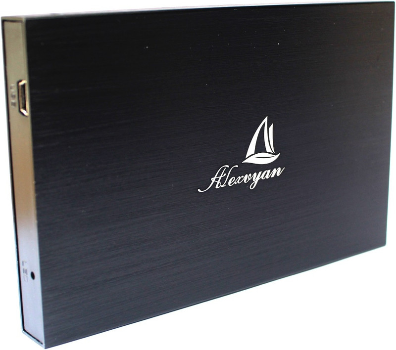 AlexVyan hard drive 2.5 inch Hard Disk Enclosure(For WD 2.5 Inch Sata Hard Disk( Laptop), Seagate 2.5 Inch Sata Hard Disk( Laptop), Transcend 2.5 Inch Sata Hard Disk( Laptop), Lenovo 2.5 Inch Sata Hard Disk( Laptop), Sony 2.5 Inch Sata Hard Disk( Laptop), Black)