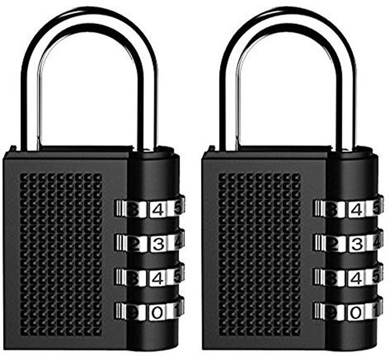 Cjsj Resettable Combination Padlock Luggage Strap Safety Lock